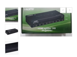 HDMI 4K 1×8 SPLITTER (V2.0 4K@60HZ)