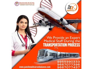 Hire an Air Ambulance Services in Dibrugarh with a Specialist Doctors Unit by Panchmukhi