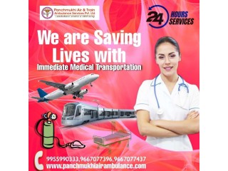 Get the most Sought-after Air Ambulance Service in Siliguri with Medical Experts by Panchmukhi