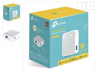 TPLINK PORTABLE 3G/4G WIRELESS N ROUTER(TL-MR3020)