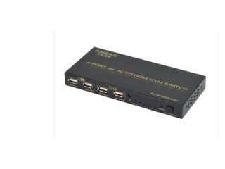 FJGEAR 4 PORT 4K AUTO HDMI KVM SWITCH