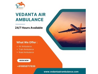 Problem-free Patient Transfer via Air Ambulance with an MD Doctor from Kolkata via Vedanta