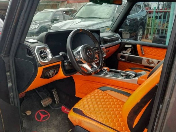 luxury-mercedes-benz-g-class-suv-vibrant-orange-interior-spacious-cargo-space-big-2